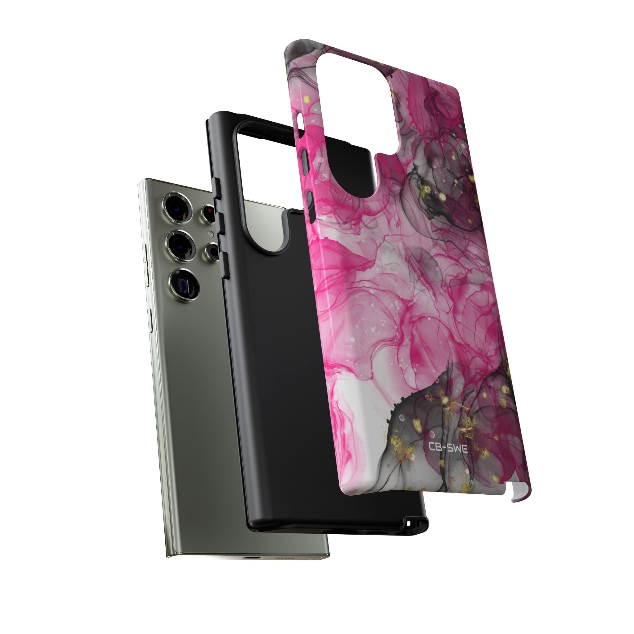 Vibrant Pink Swirls - Samsung Case