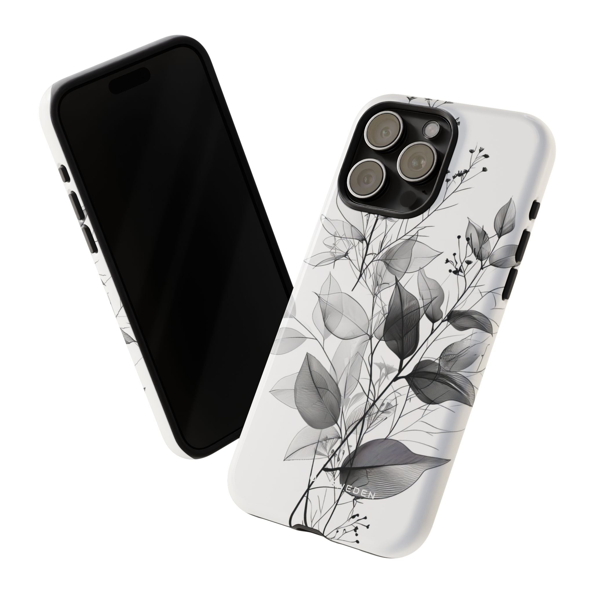 Botanical Line Harmony iPhone 15 - Tough Phone Case