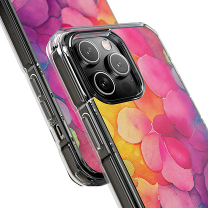 Vibrant Petal Fusion iPhone Case - Impact