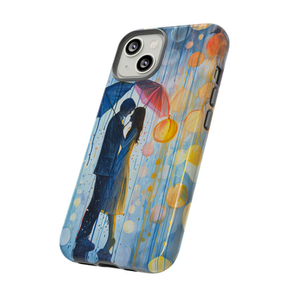 Rainy Day Love Umbrellas - Protective Phone Case