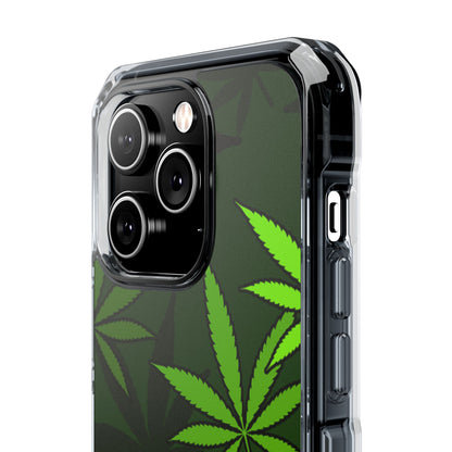 Green Leaf Symmetry iPhone Case - Impact