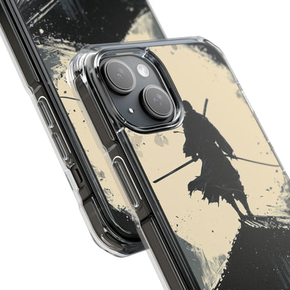 Moonlit Warrior Stands iPhone Case - Impact