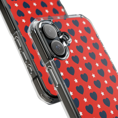 Hearts Dance Bright iPhone Case - Impact