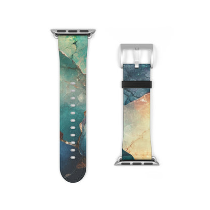 Haljennut jalokivisininen - Kellonranneke