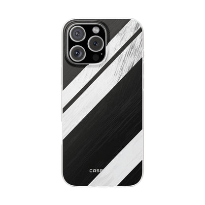Distressed Stripe Motion iPhone 16 Pro Max Case - Soft