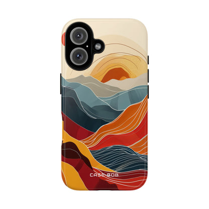 Sunlit Ridges iPhone 16 Pro Case - Tough
