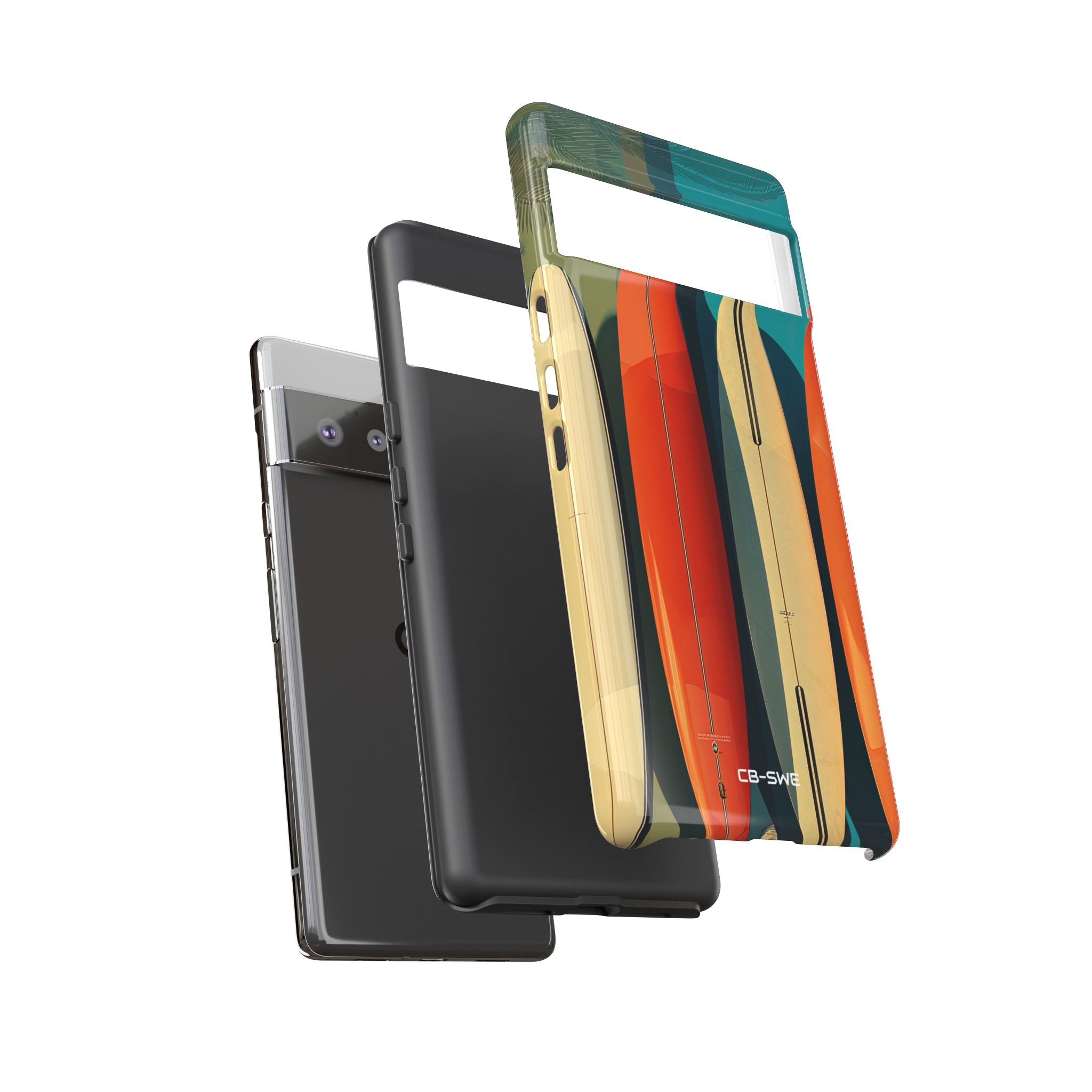 Sunlit Surfboards Symphony - Google Pixel Case