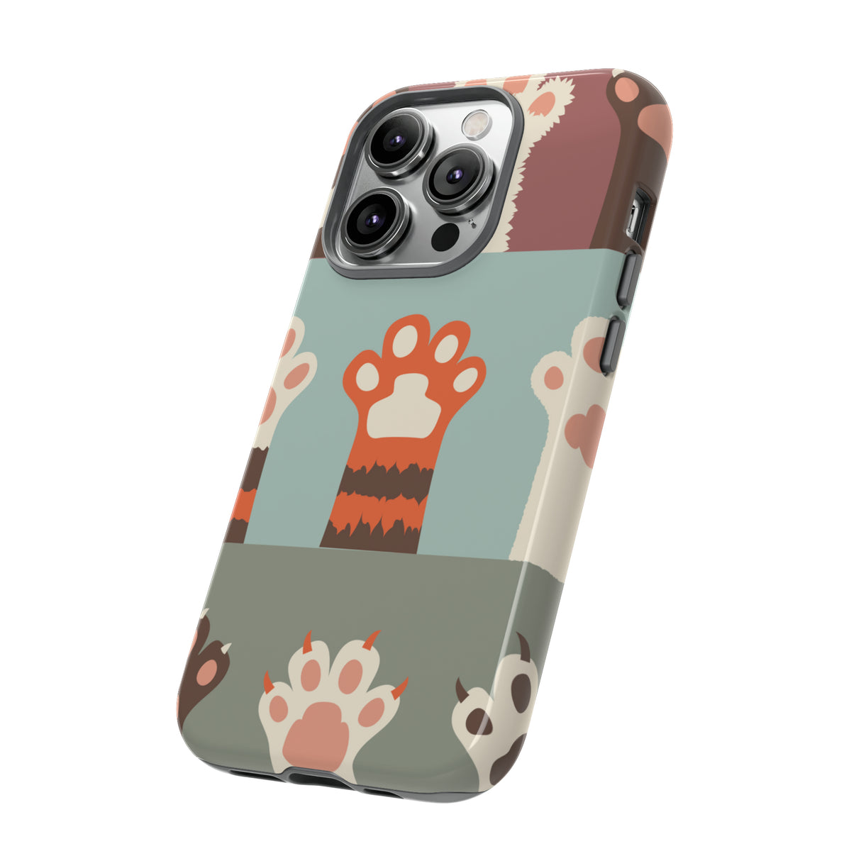 Vintage Cat Paw - Protective Phone Case