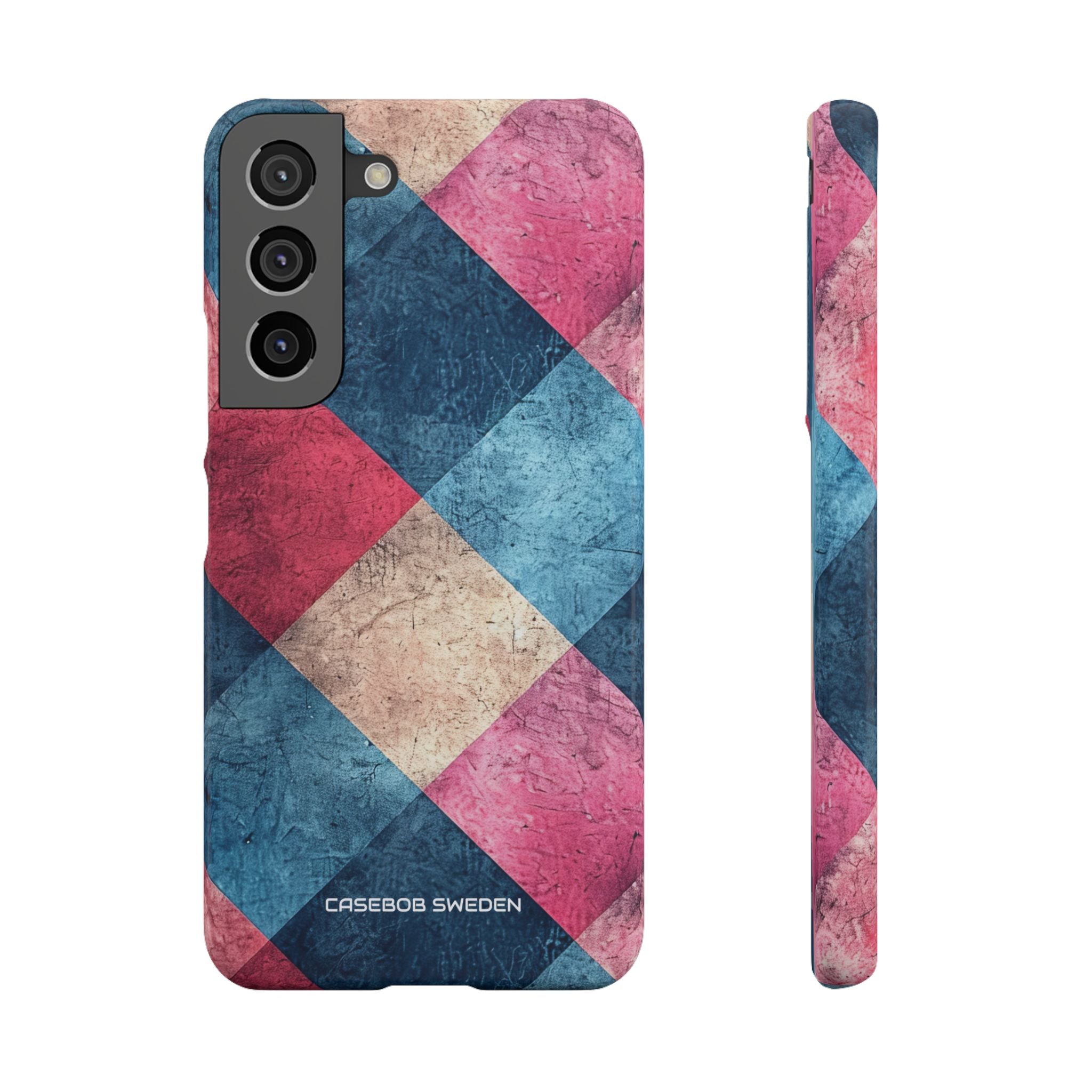 Bold Geometric Squares - Slim Samsung S22 Phone Case