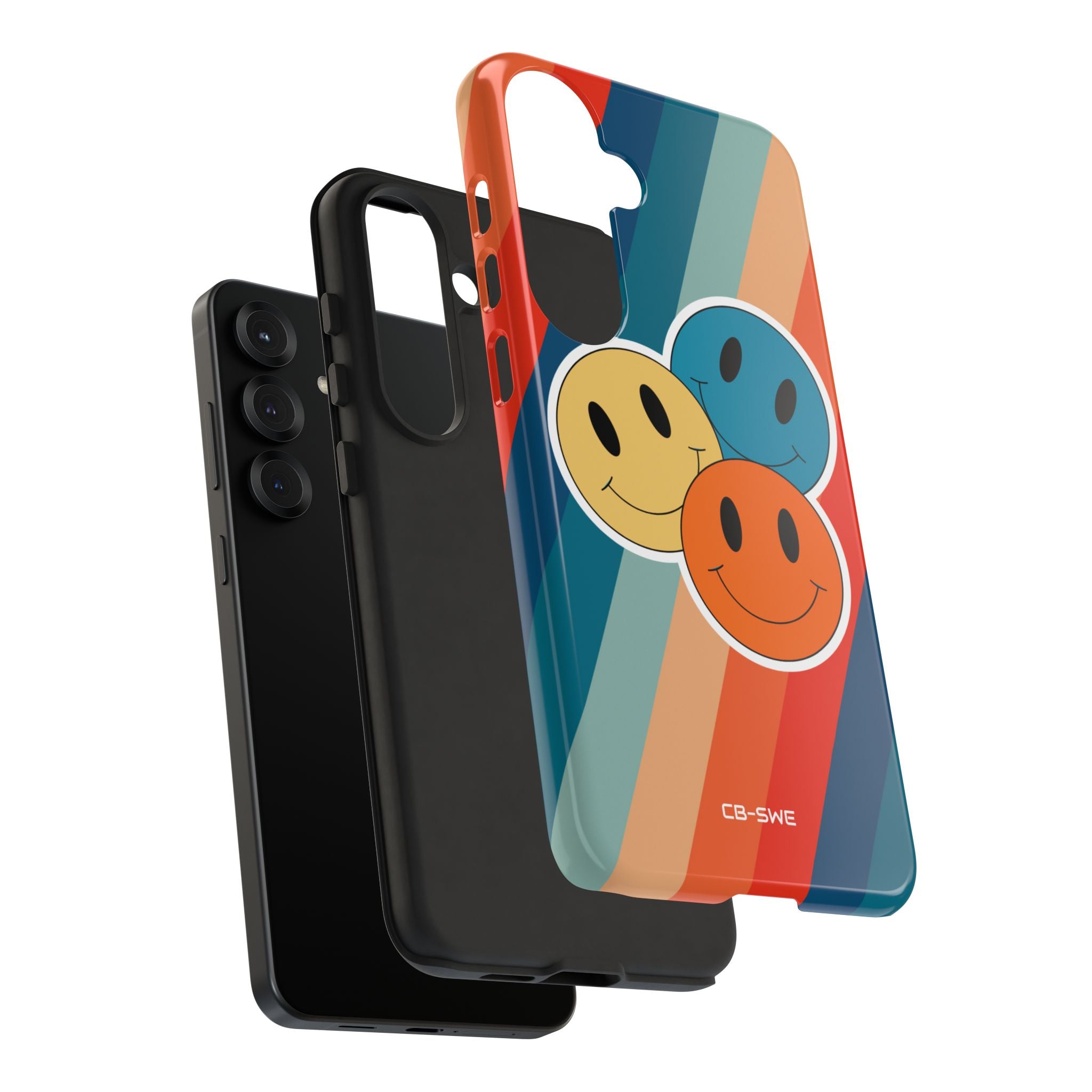 Retro Smiley Harmony - Samsung Case