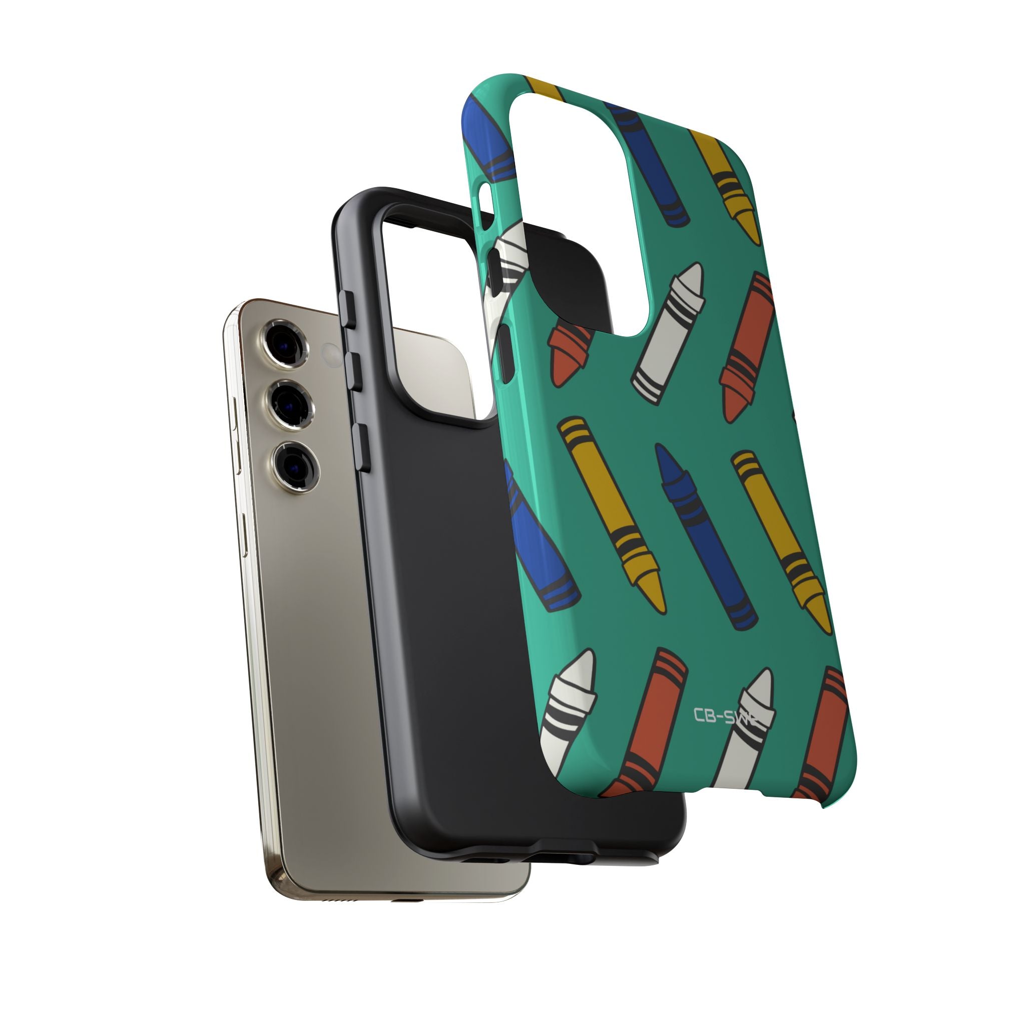 Crayons Dance Playfully - Samsung Case