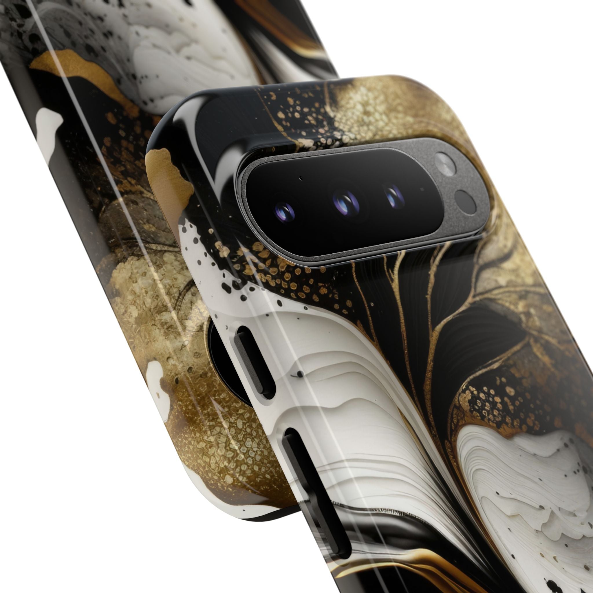Gold Swirl Elegance - Google Pixel Case