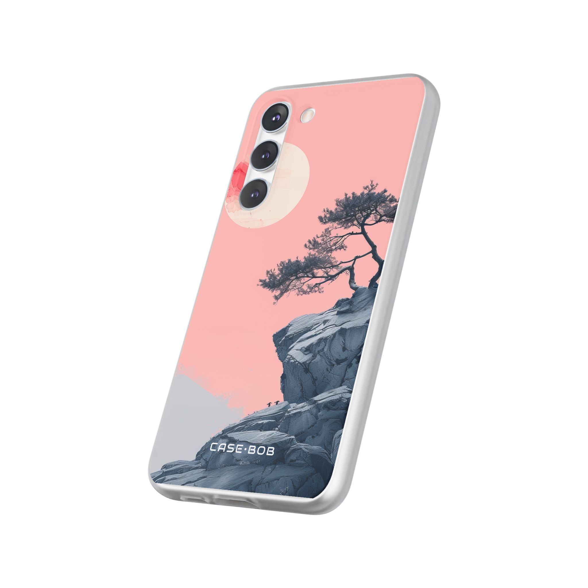 Crimson Moon Tree Samsung S23 Plus Case - Soft