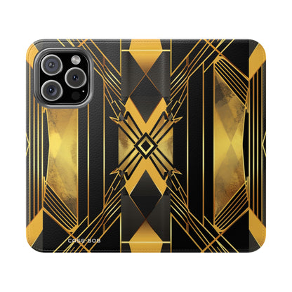 Golden Xcape - iPhone 16 Pro Case - Wallet