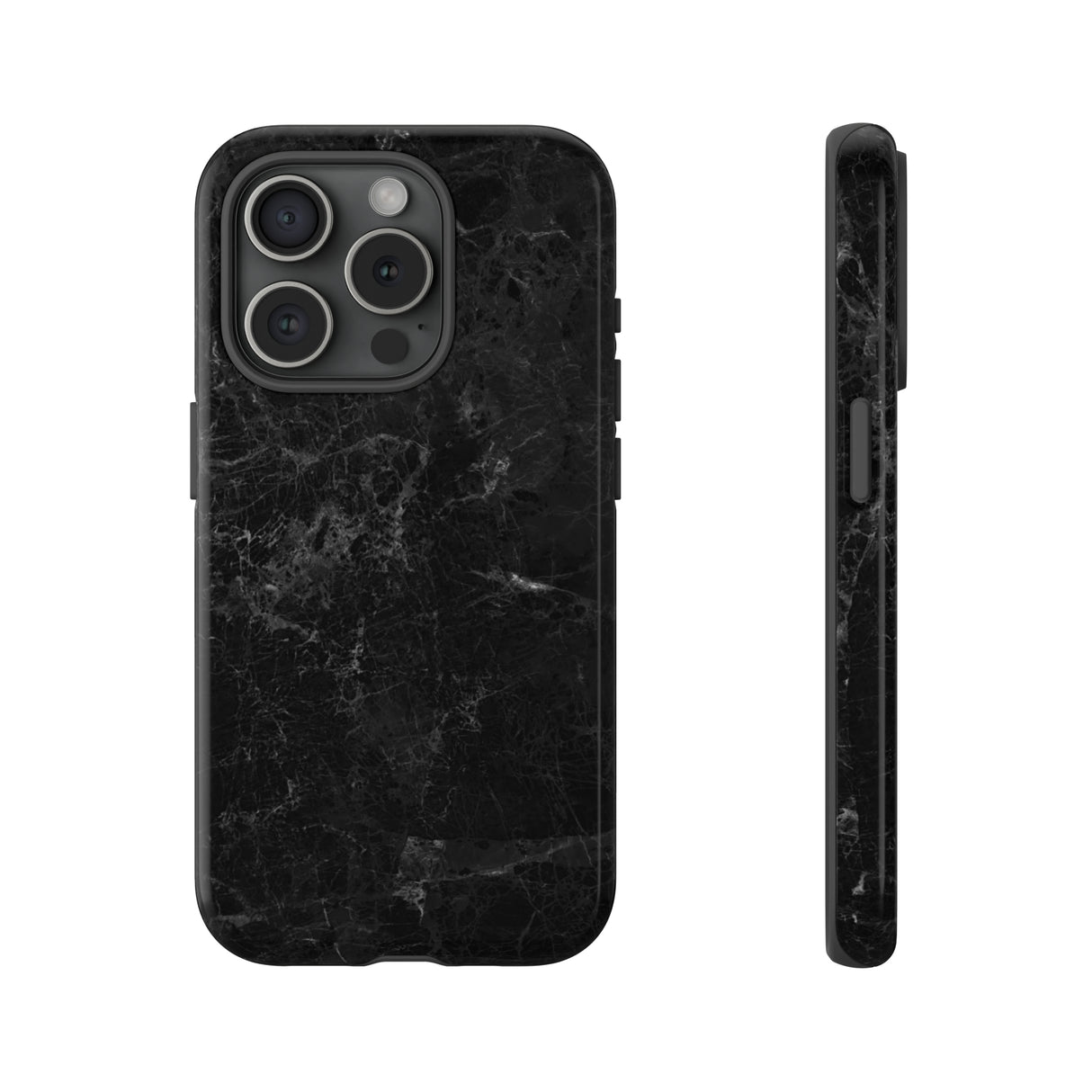 Black Marble - Protective Phone Case