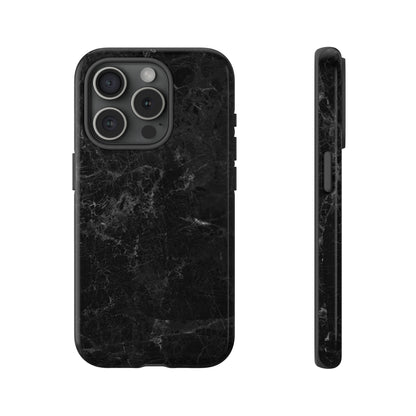 Black Marble - Protective Phone Case