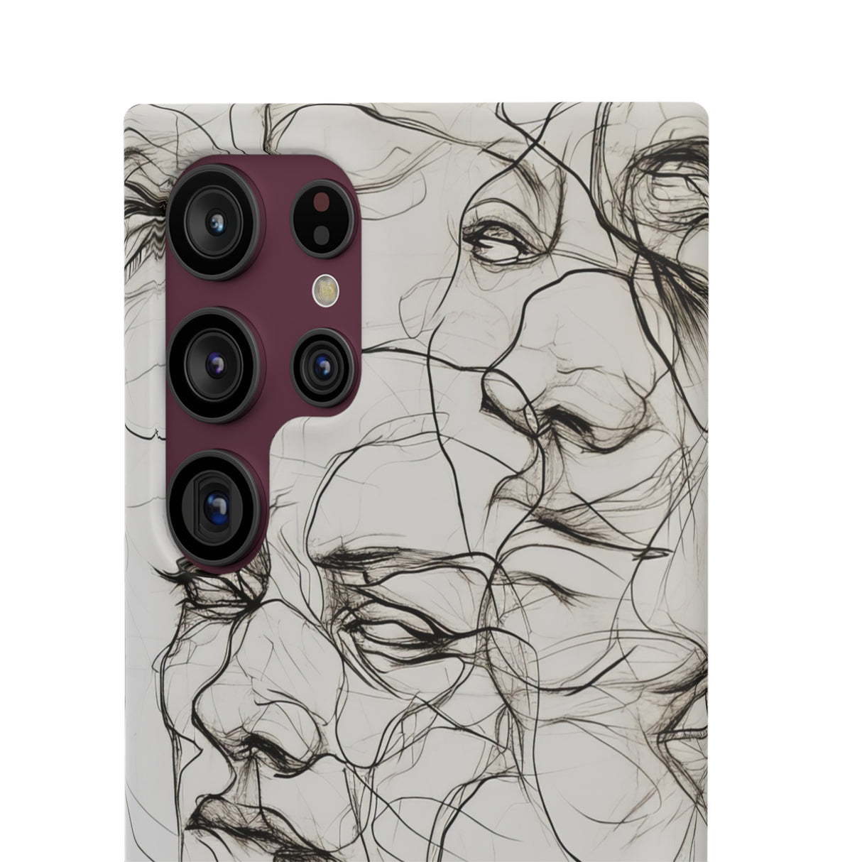 Ethereal Faces | Slim Phone Case for Samsung