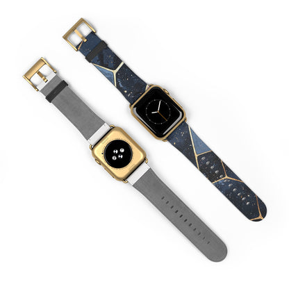 Golden Mosaic Navy - Watch Band