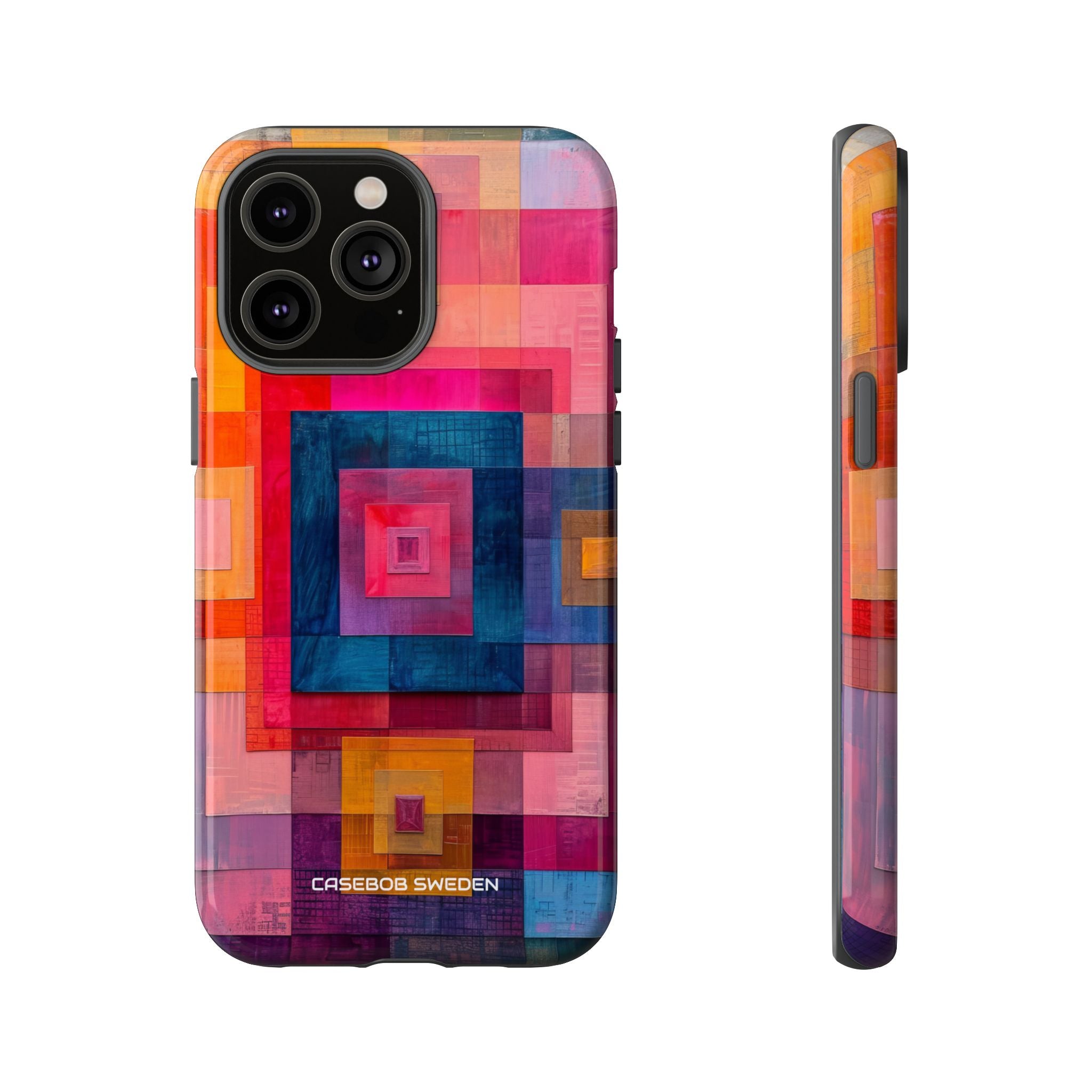 Vibrant Geometry - Tough iPhone 14 Phone Case