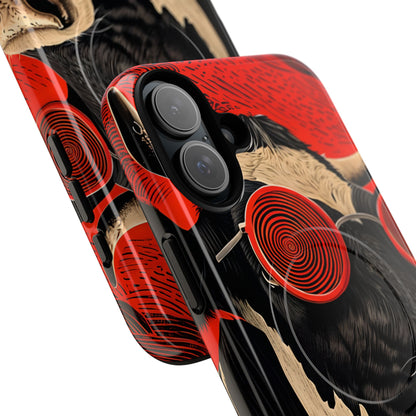 Hypnotic Cow iPhone 16 Plus Case - Tough+