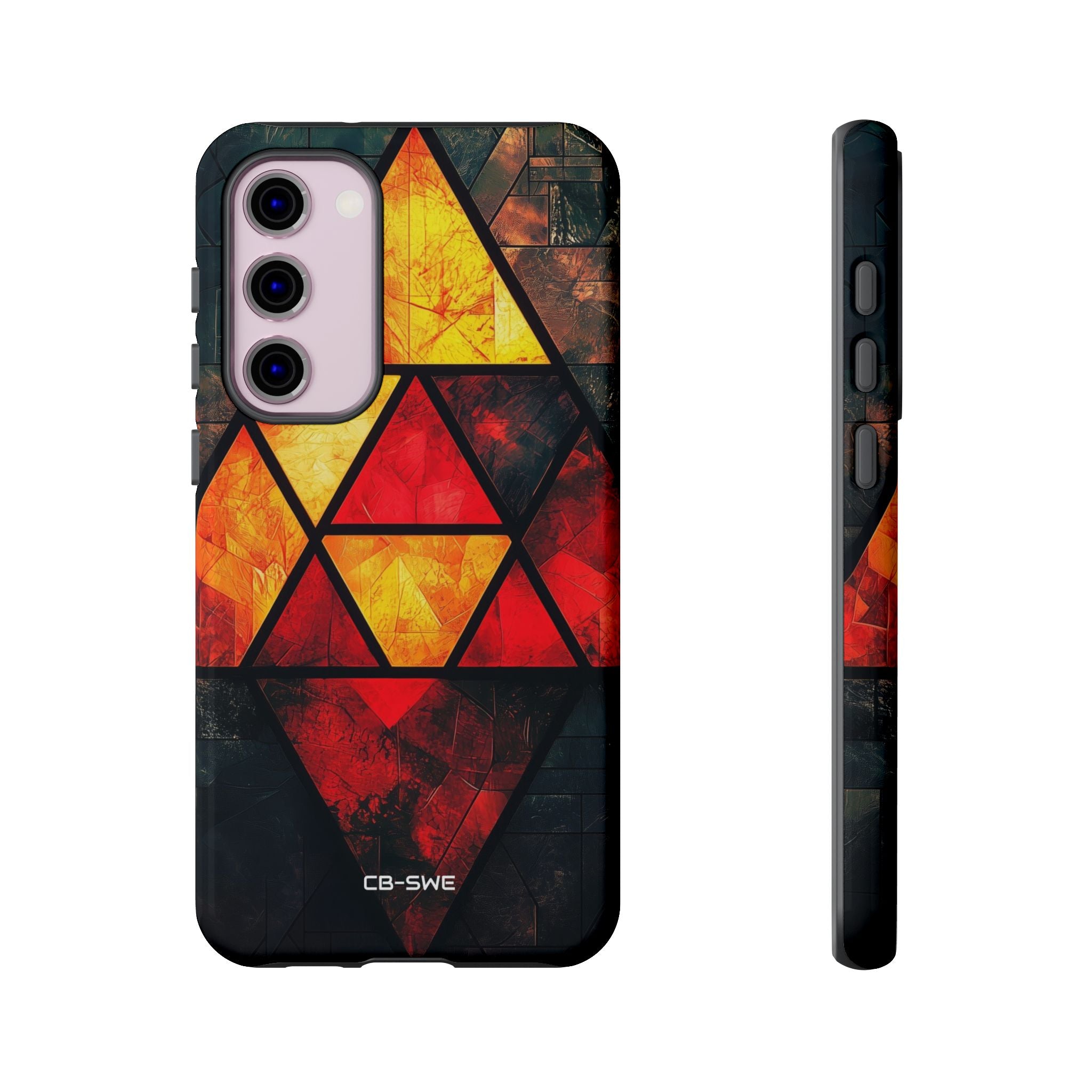Triangles Illuminate Warmth - Samsung Case