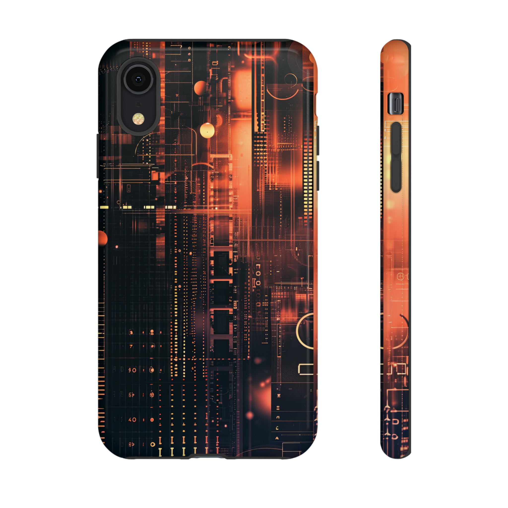 FuturTech Glare: Innovation Gradient - Protective Phone Case