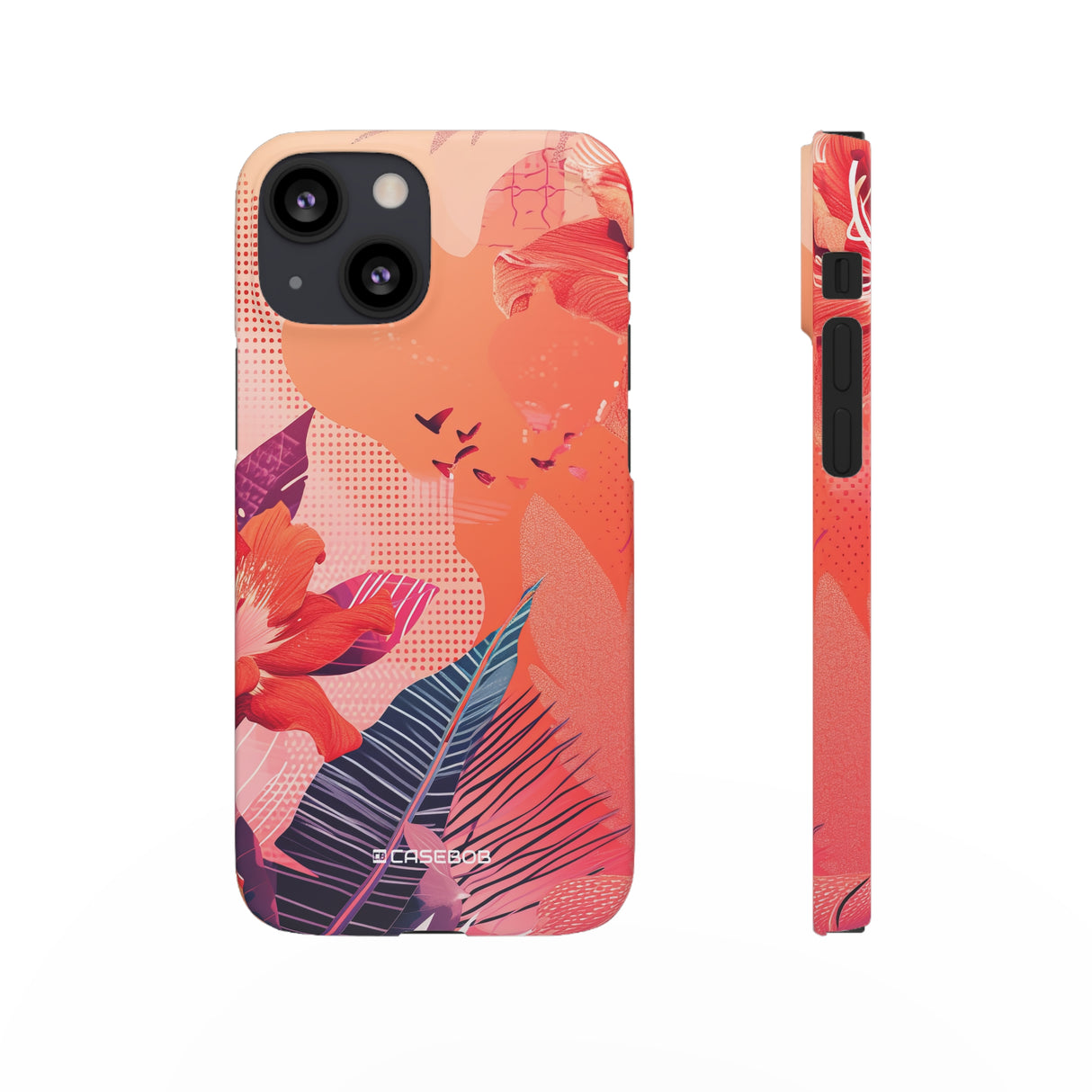 Living Coral Design | Handyhülle für iPhone (Slim Case)