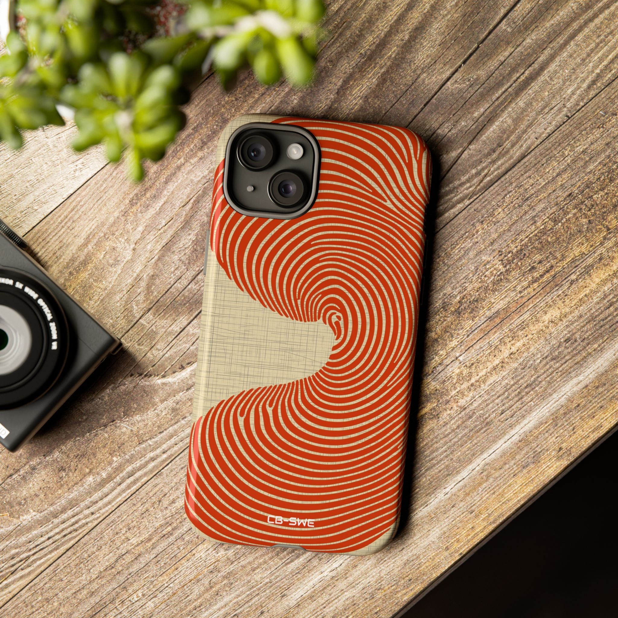 Warm Curves Dance - iPhone Case