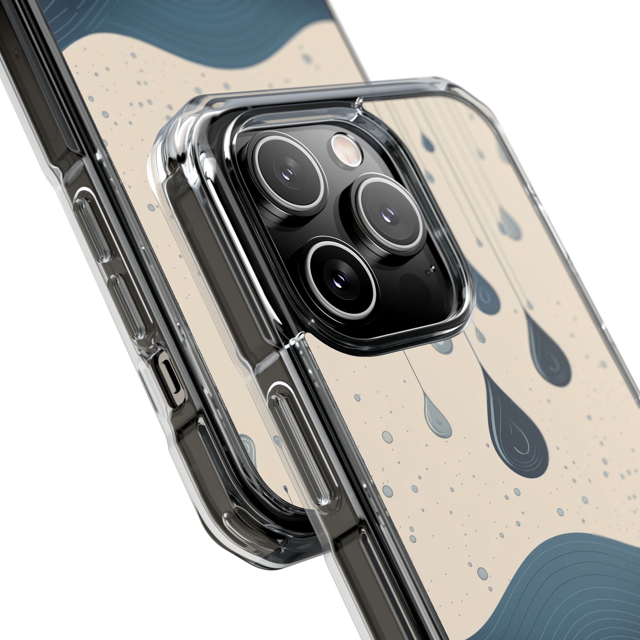 Gentle Waves Flow iPhone Case - Impact