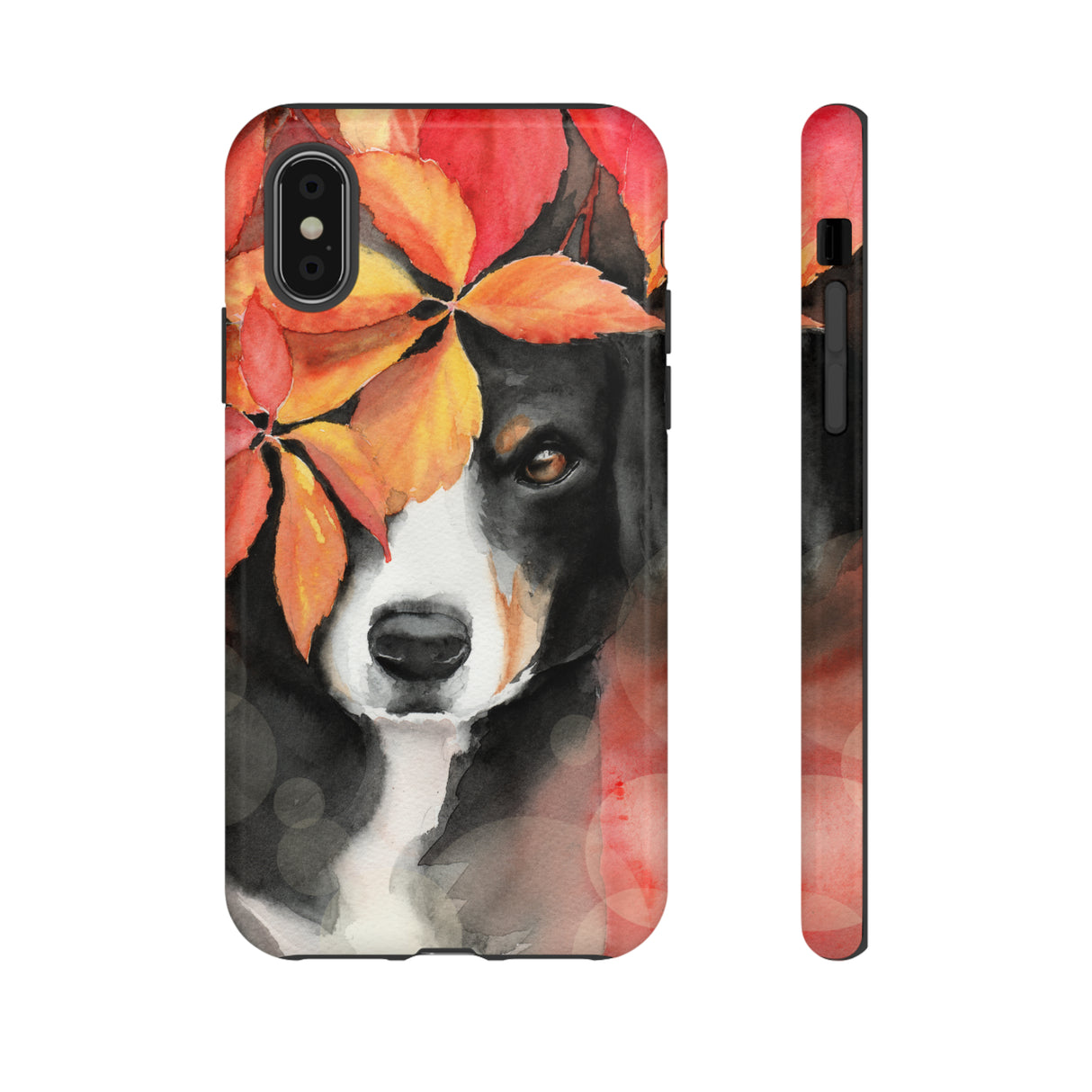 Watercolor Dog - Protective Phone Case