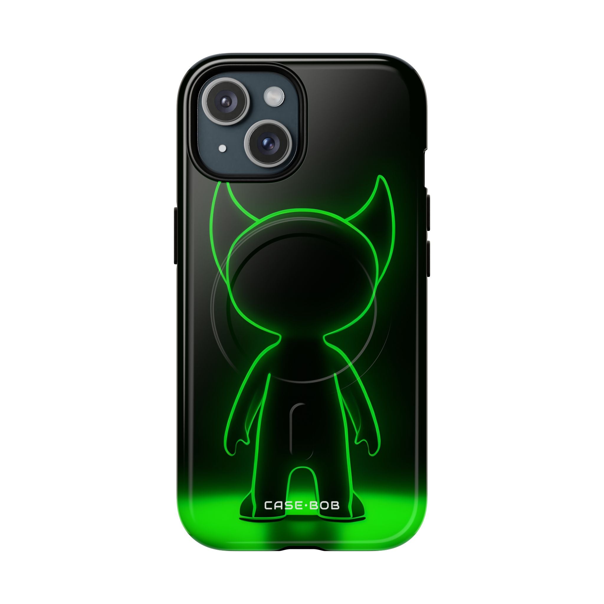 Neon Horned Glow iPhone 15 Case - Tough+