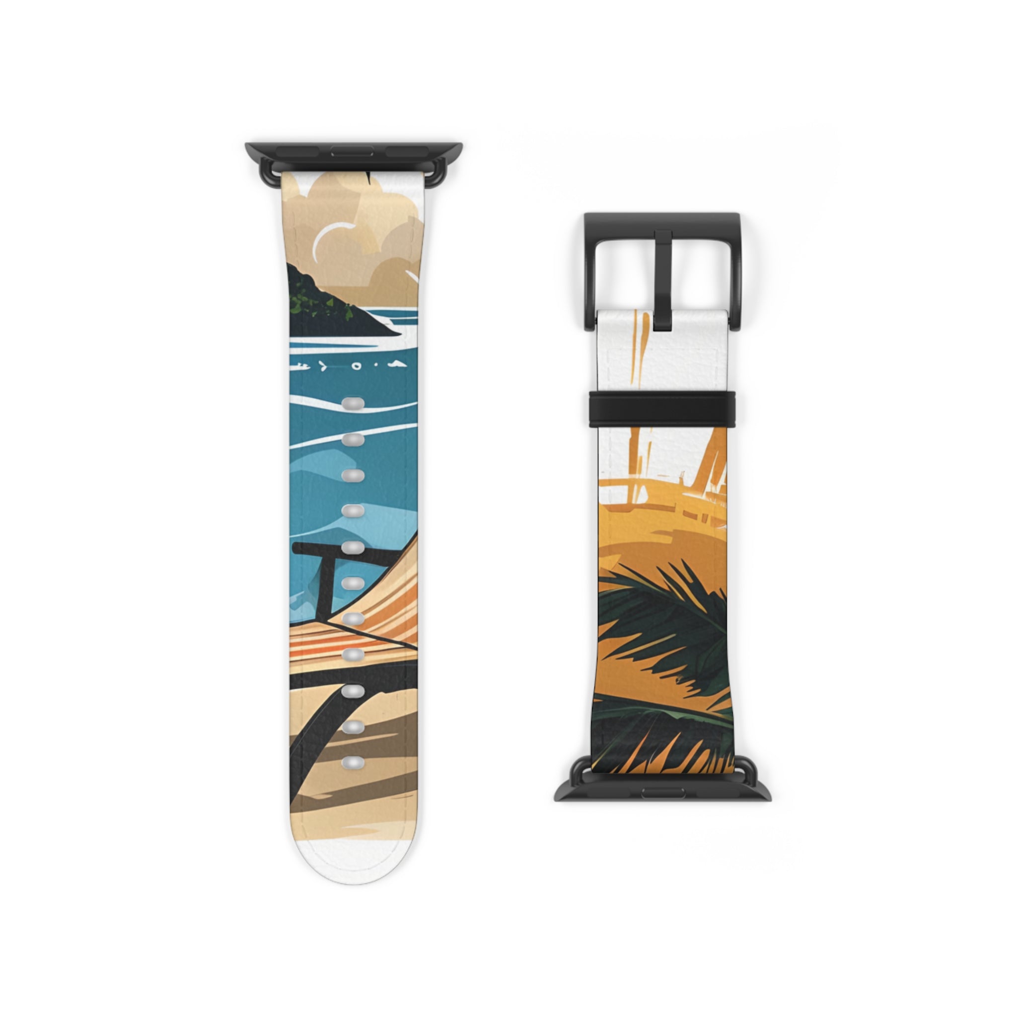 Palm Sunscape - Kellonranneke