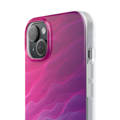 Gradient Oceanflow Waves iPhone 15 - Flexi Phone Case