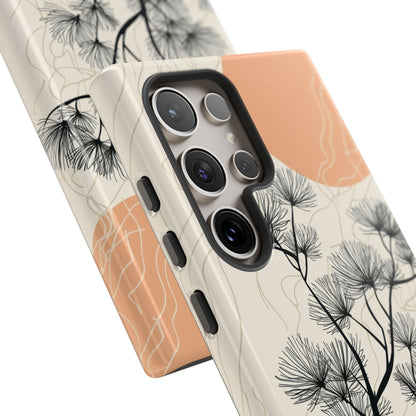 Spiky Tree Sunset Samsung S24 Ultra Case - Tough
