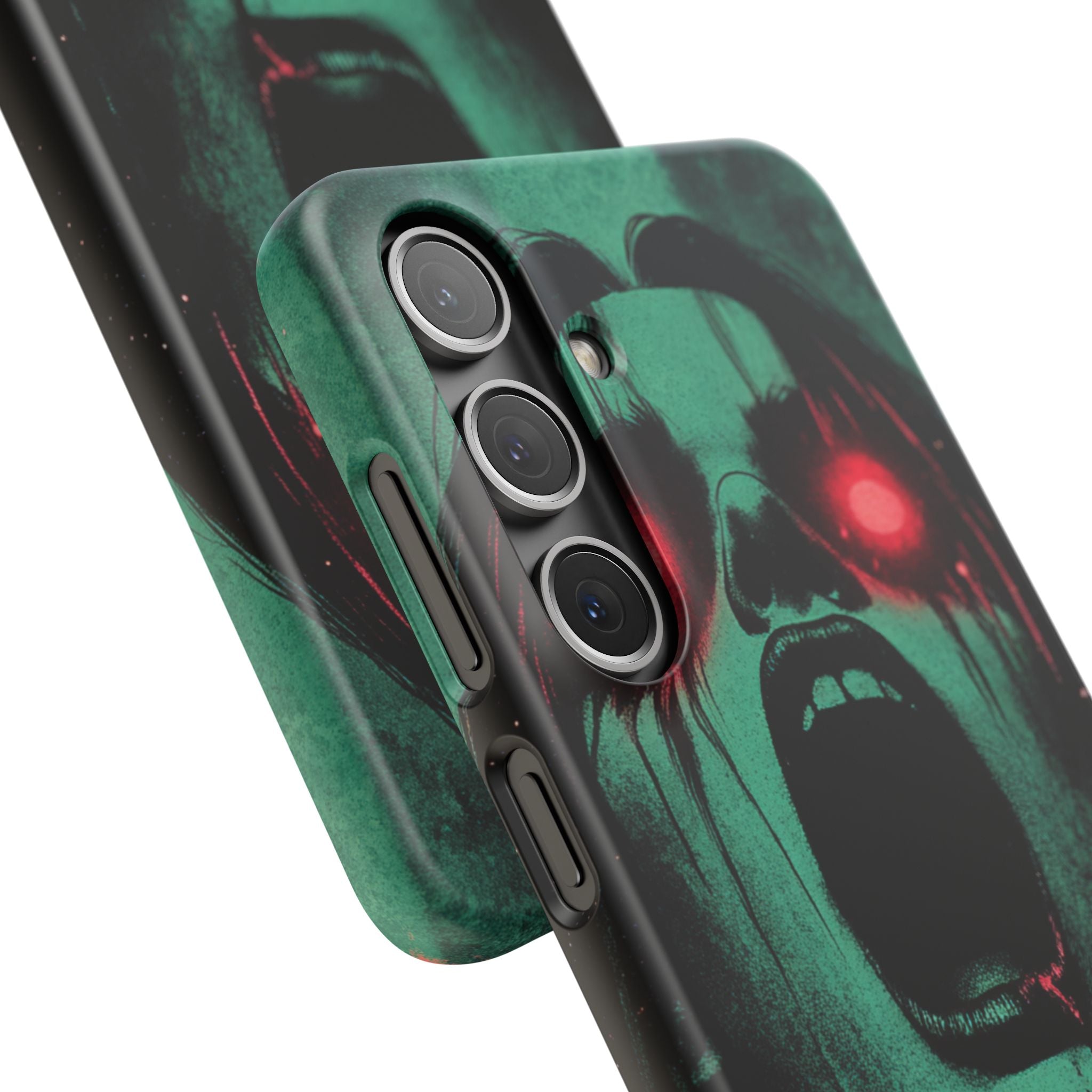 Haunting Glow of Gothic Eyes Samsung S24 - Slim Phone Case