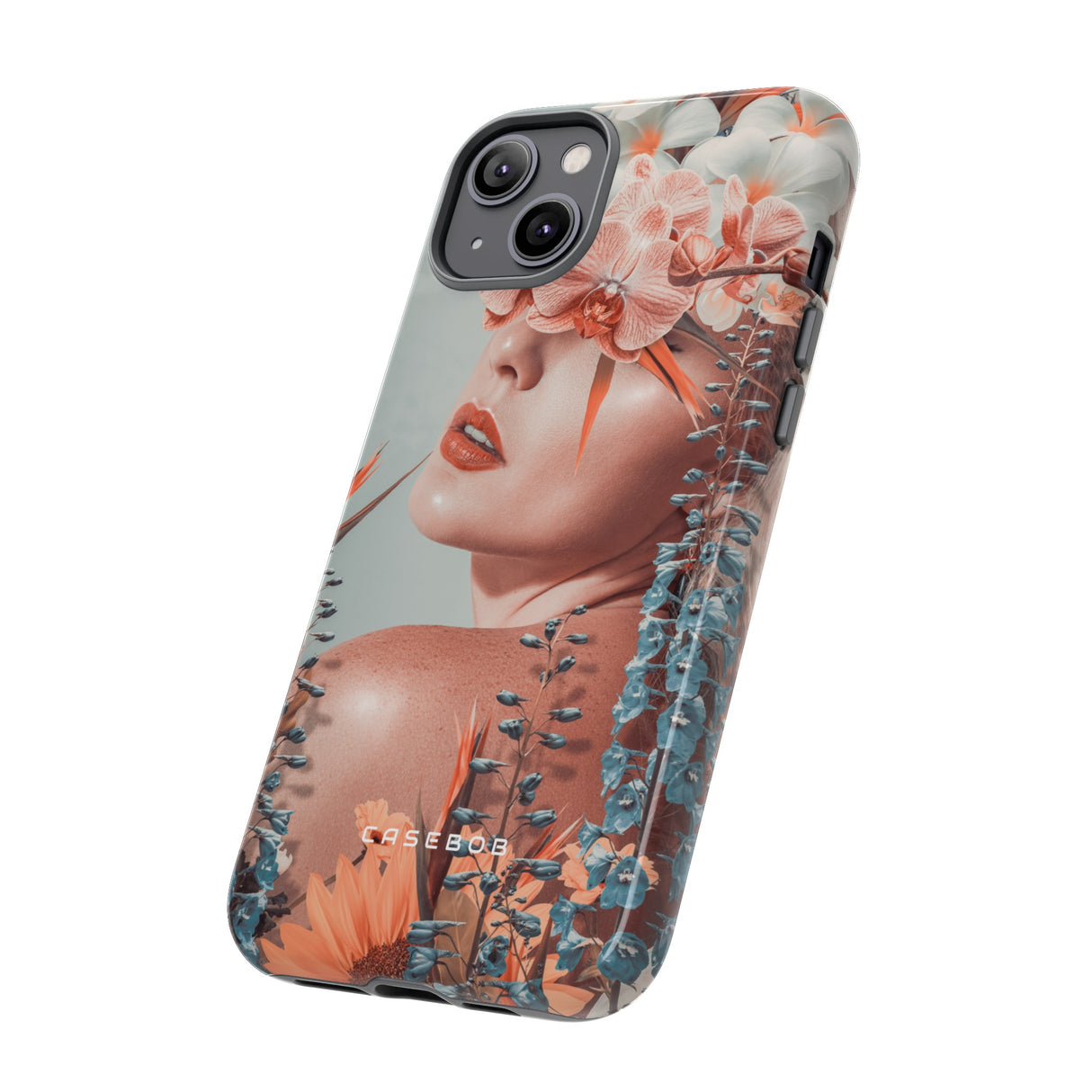 Contemporary Flowers - Protective Phone Case