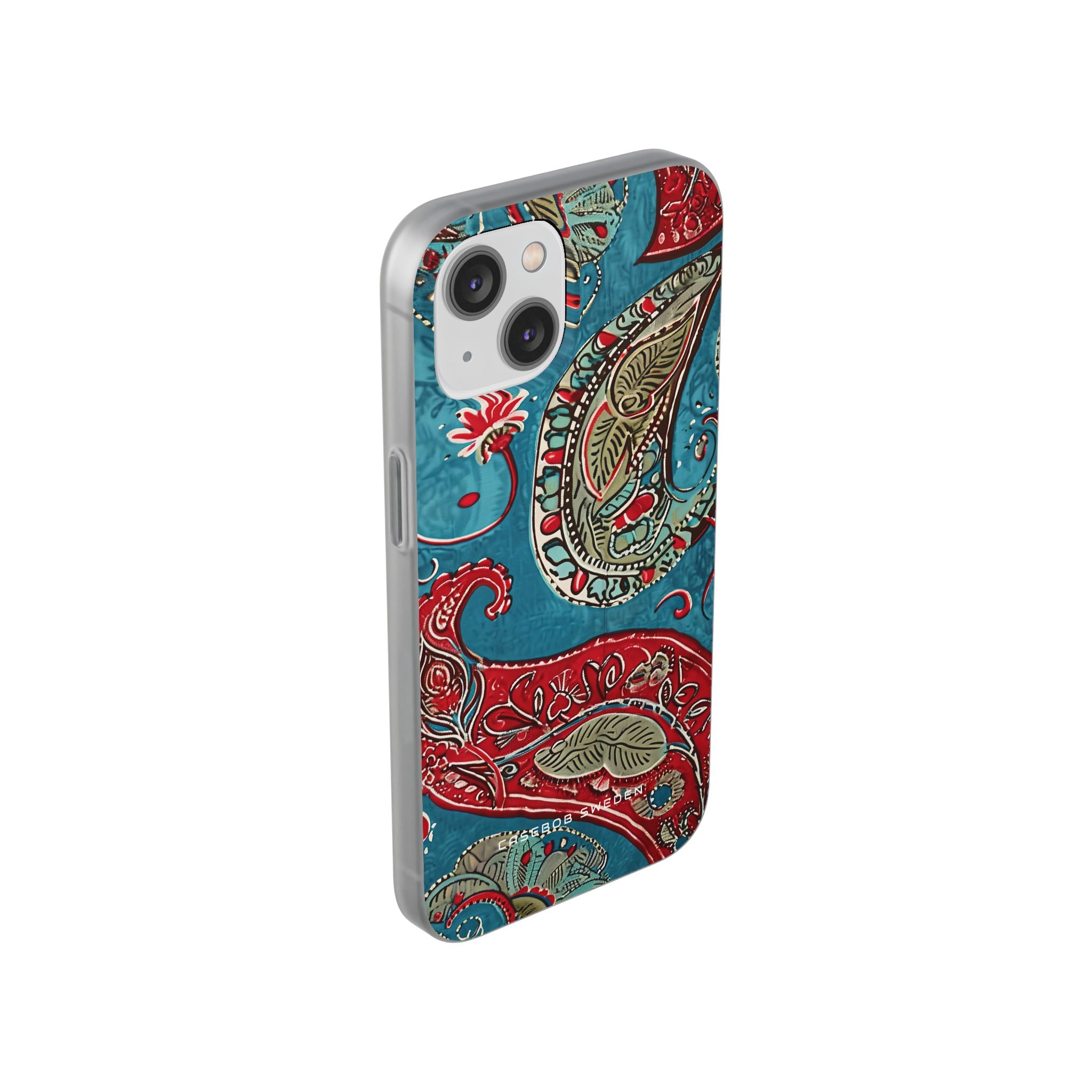 Vintage Paisley Elegance iPhone 14 - Flexi Phone Case