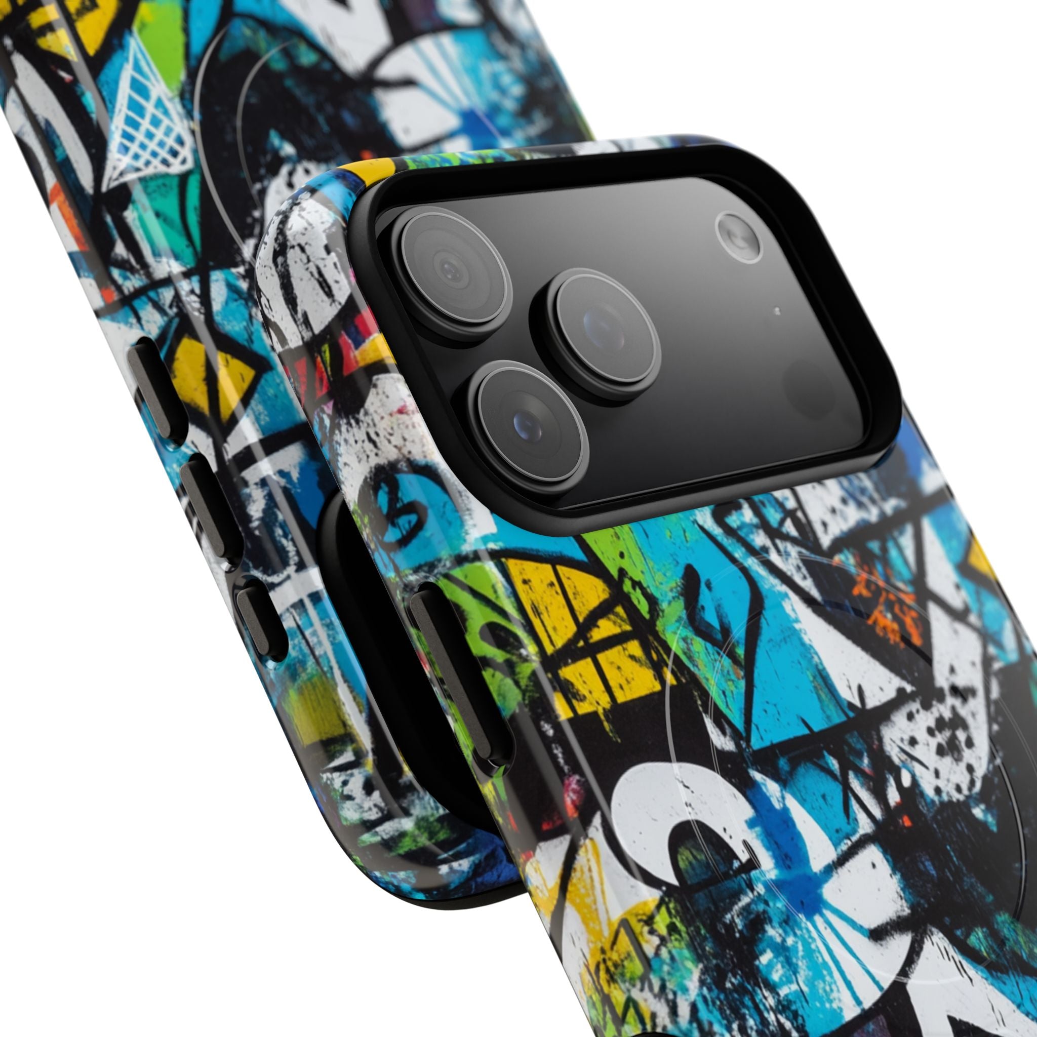 White Ripple Drift iPhone 17 Pro Max Case - Tough+