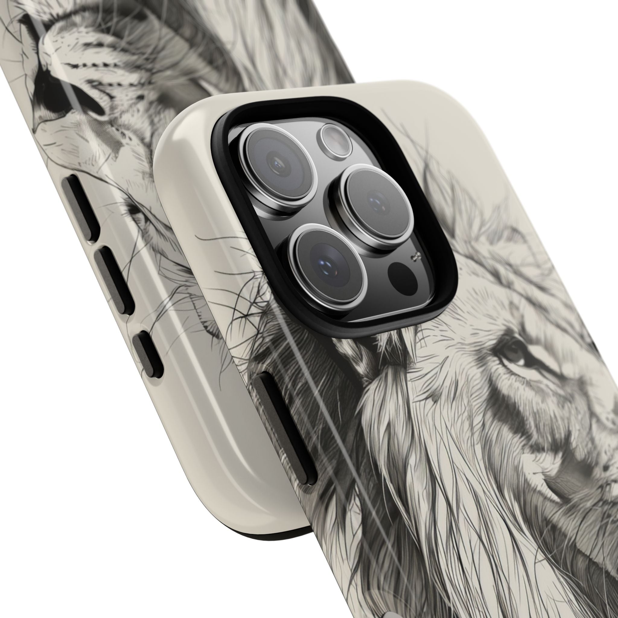 Lion Mane Flow iPhone 16 Pro Case - Tough