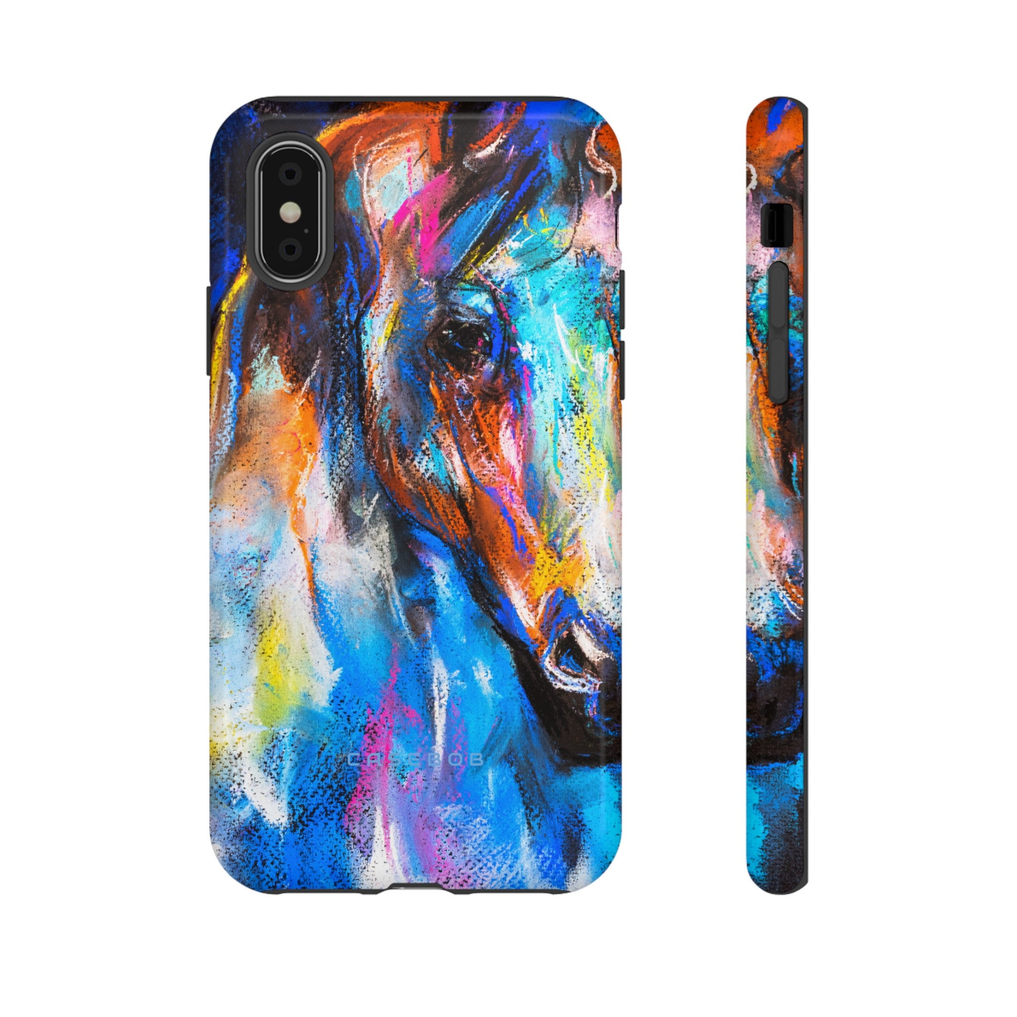 Original Pastel Horse - Protective Phone Case