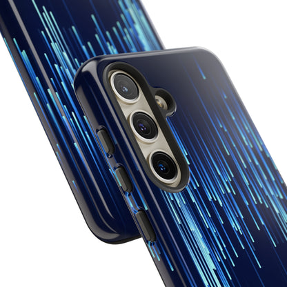 Blue Matrix - Protective Phone Case