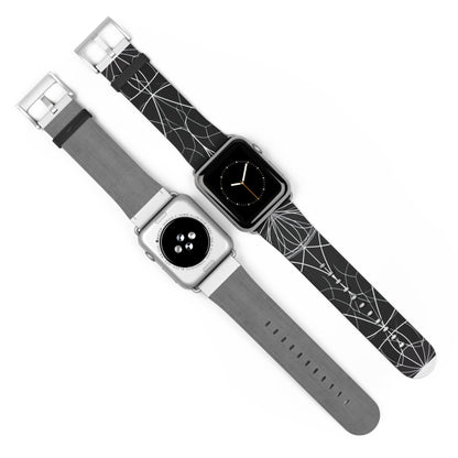 White Mandala Radiance - Watch Band