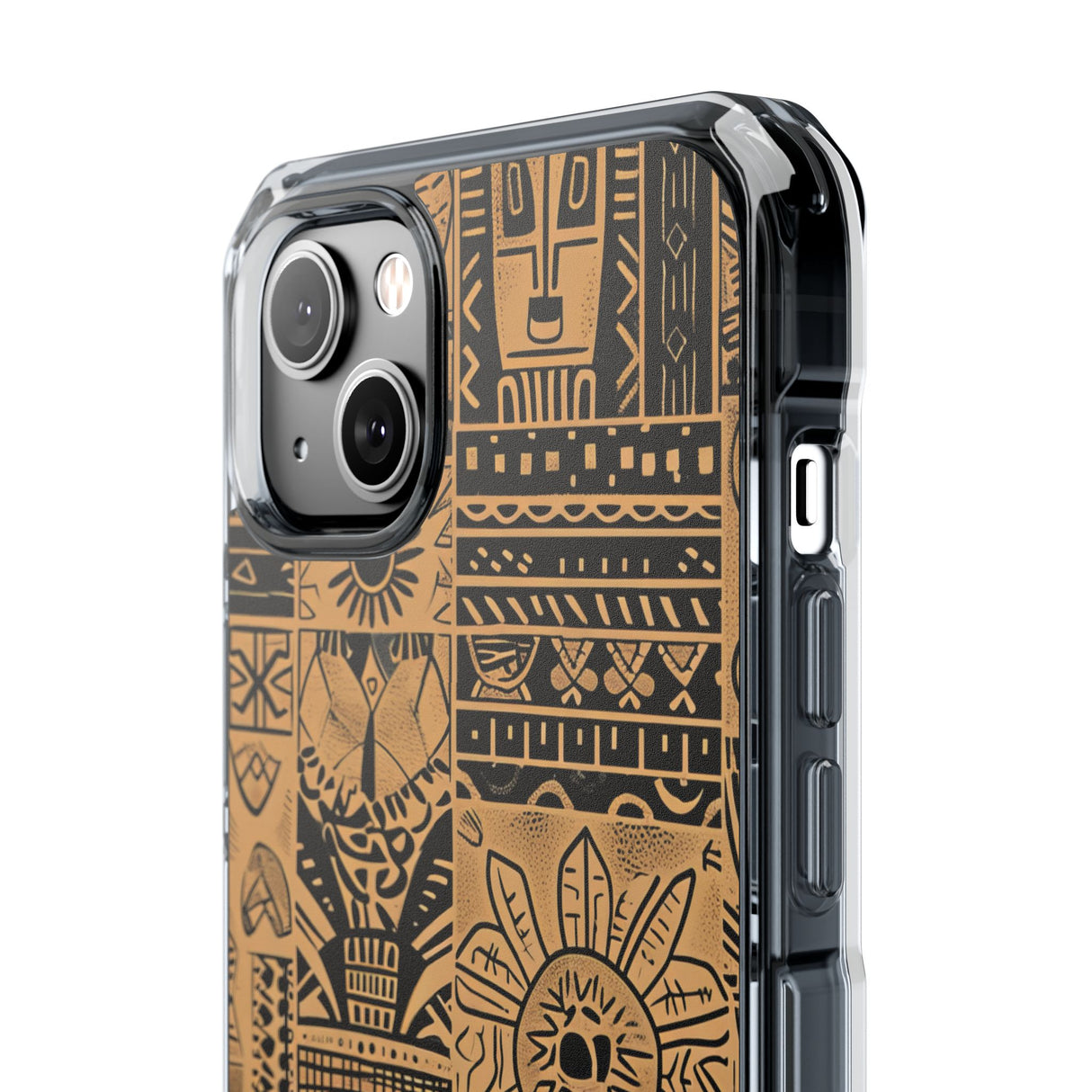 Ancient Ethnic Tapestry - Phone Case for iPhone (Clear Impact - Magnetic)