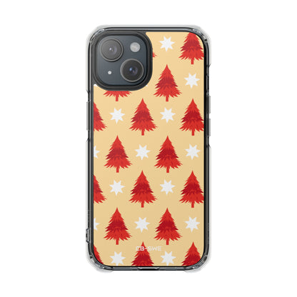 Red Trees Shine iPhone Case - Impact