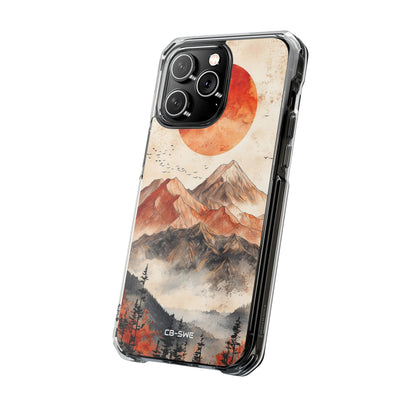 Mountains Greet Sun iPhone Case - Impact