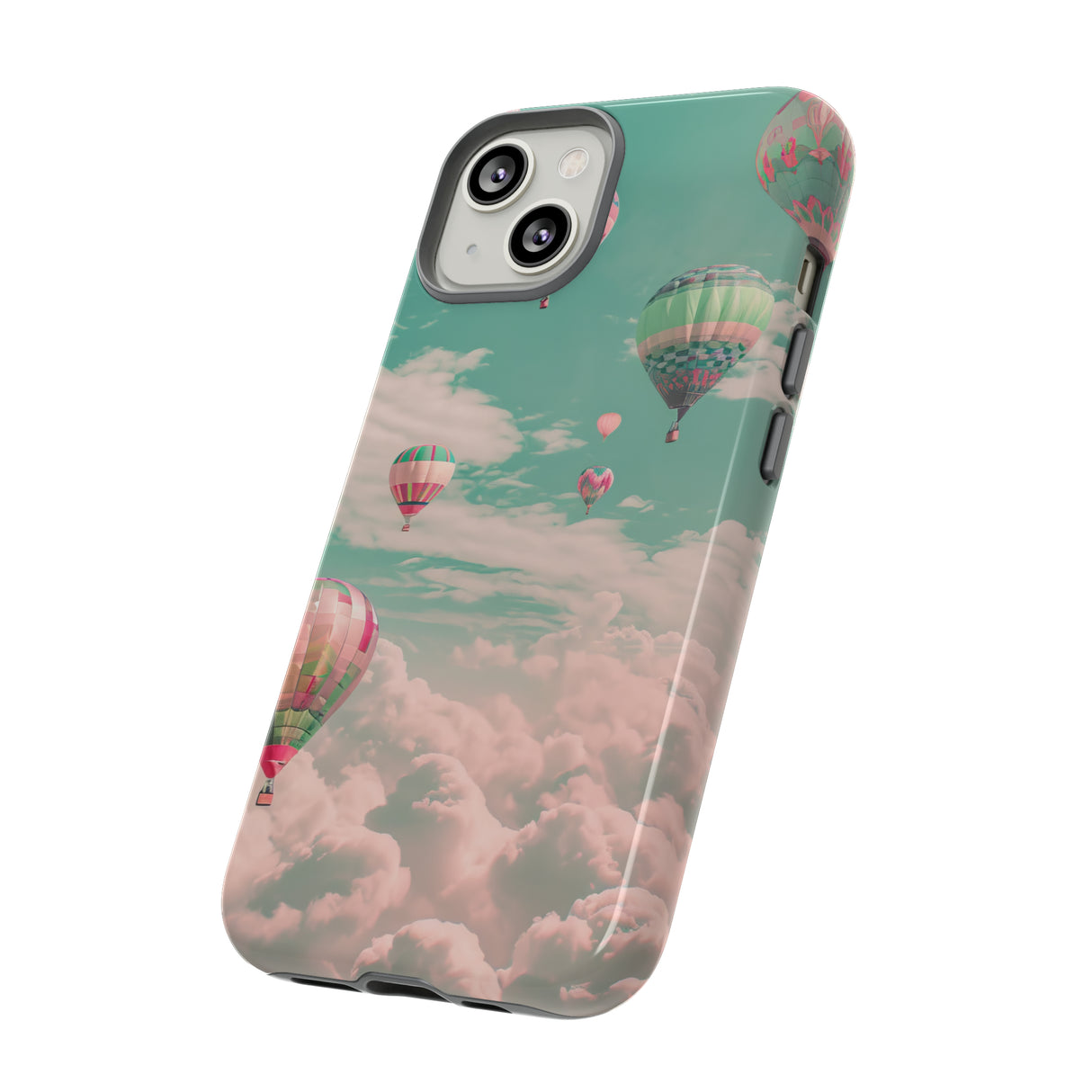 Skyward Balloons: Pastel Journey - Protective Phone Case