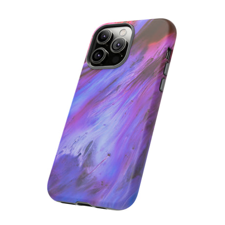 Purple Cosmos Ink Art iPhone Case (Protective) Phone Case