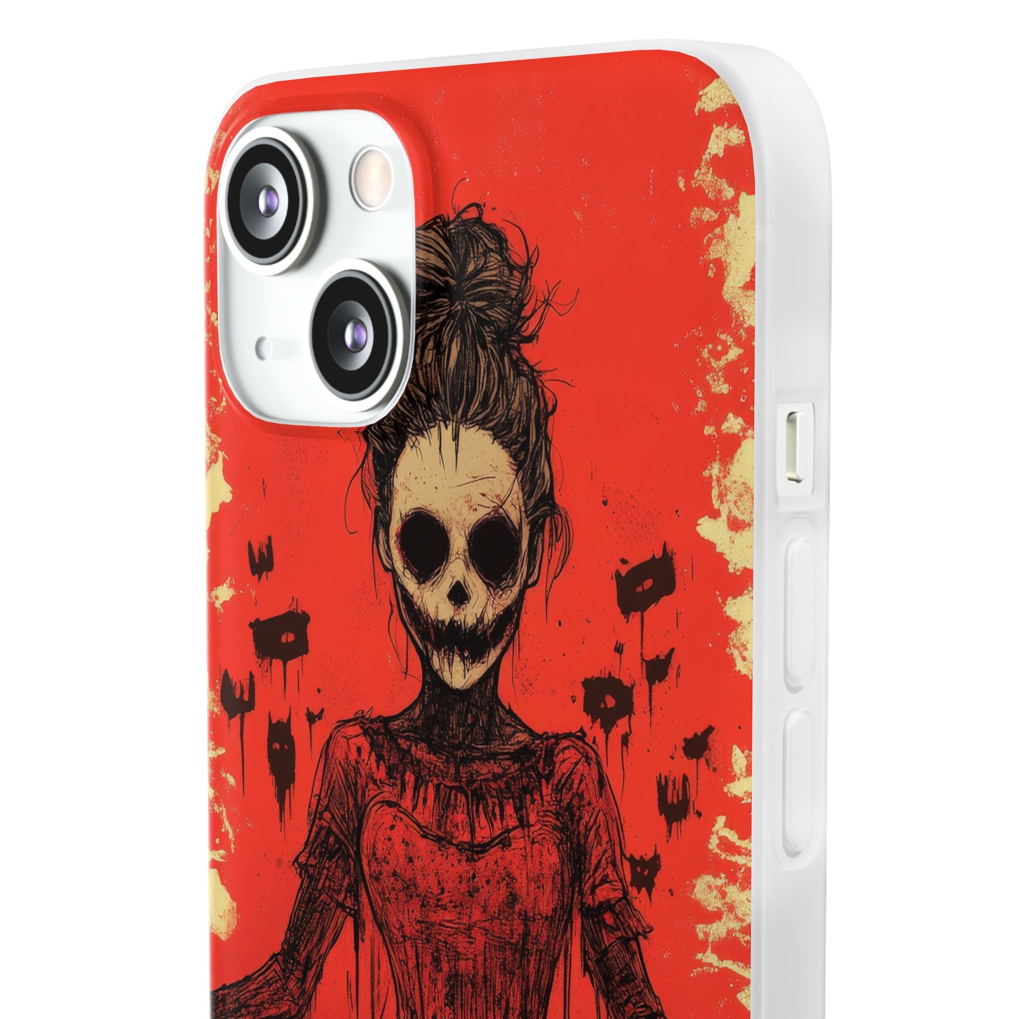 Haunting Scarlet Descent iPhone 13 - Flexi Phone Case