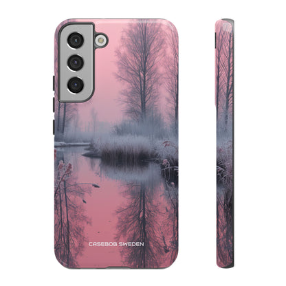 Pink Serenity Case - Tough Samsung S22 Phone Case