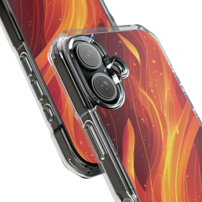 Flaming Flow iPhone 15 Case - Impact